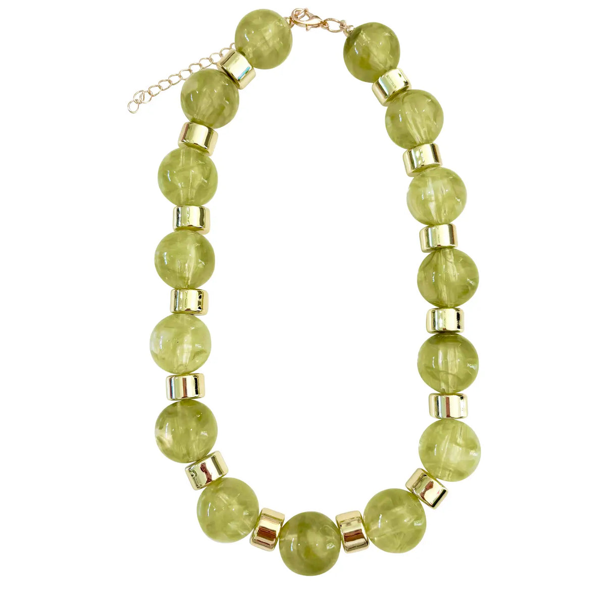 Jessica Chartreuse Necklace