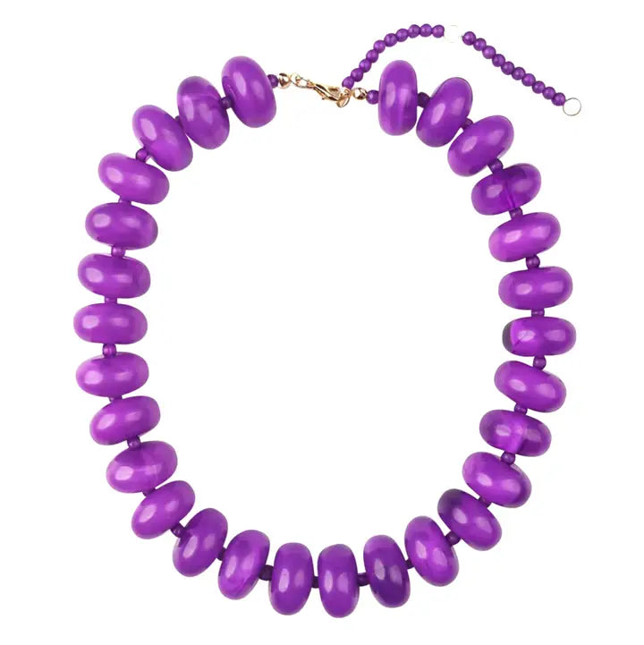 Bailey Purple Necklace