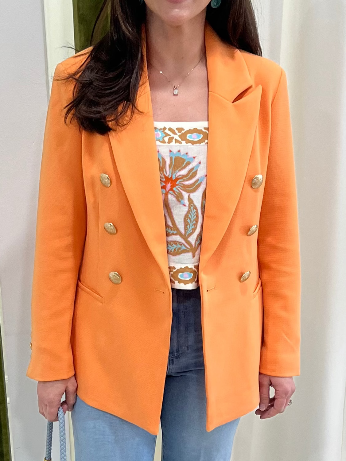 Bermuda Jacket Tangerine