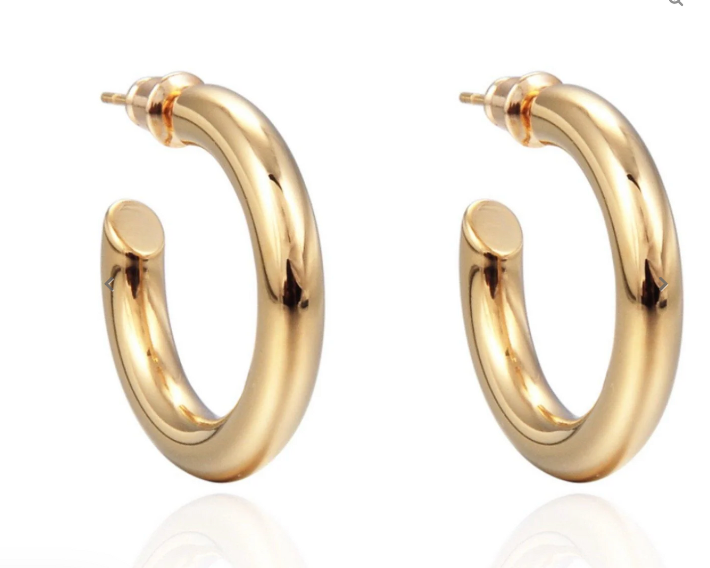 Anya 18k Hoops