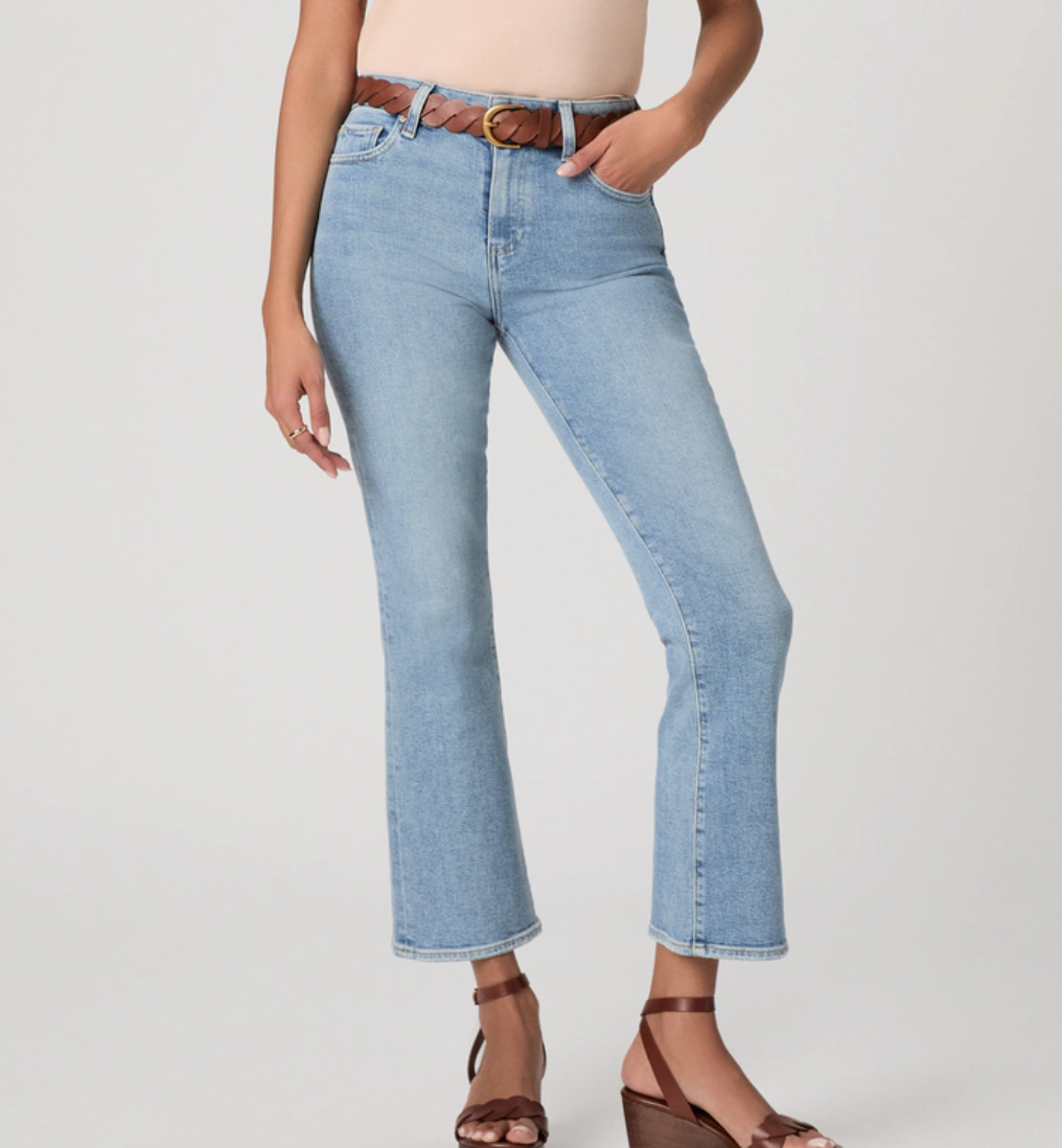 Mason Crop Boot Denim- Divine