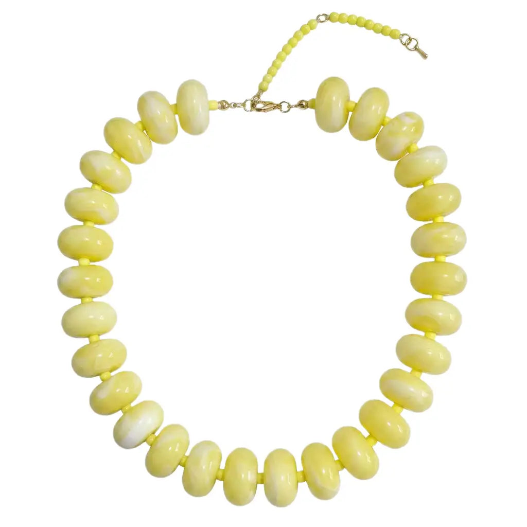 Marlan yellow necklace