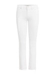 Nico mid rise straight ankle w/ slit