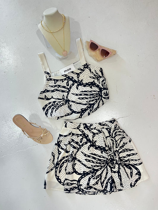 Printed Bubble Top