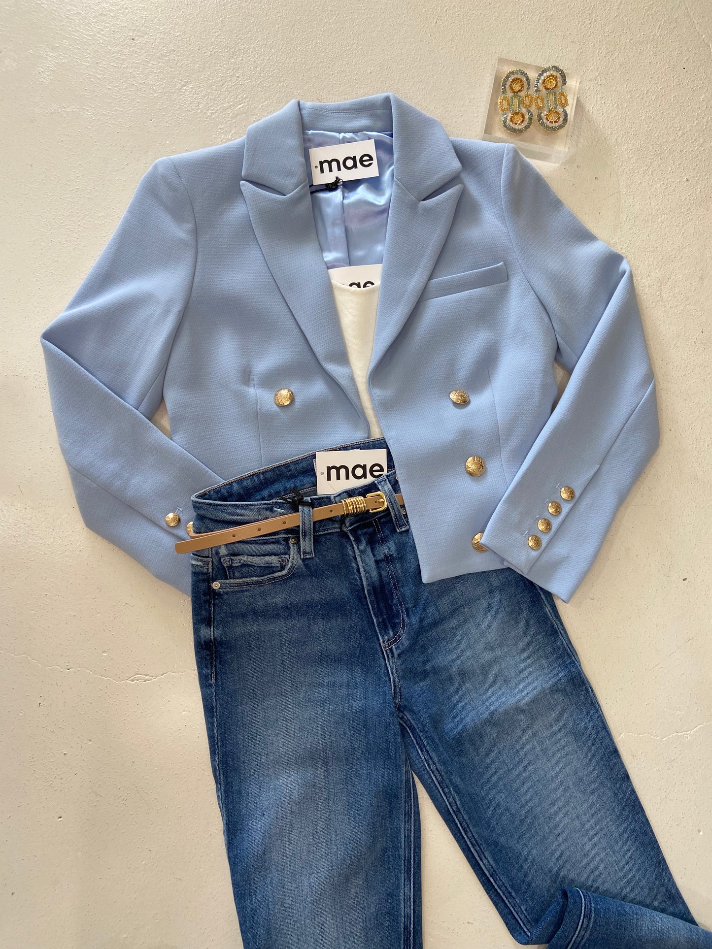 Bella Crop Blazer