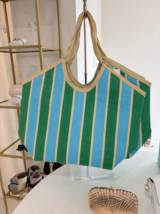 Capri Tote Turquoise