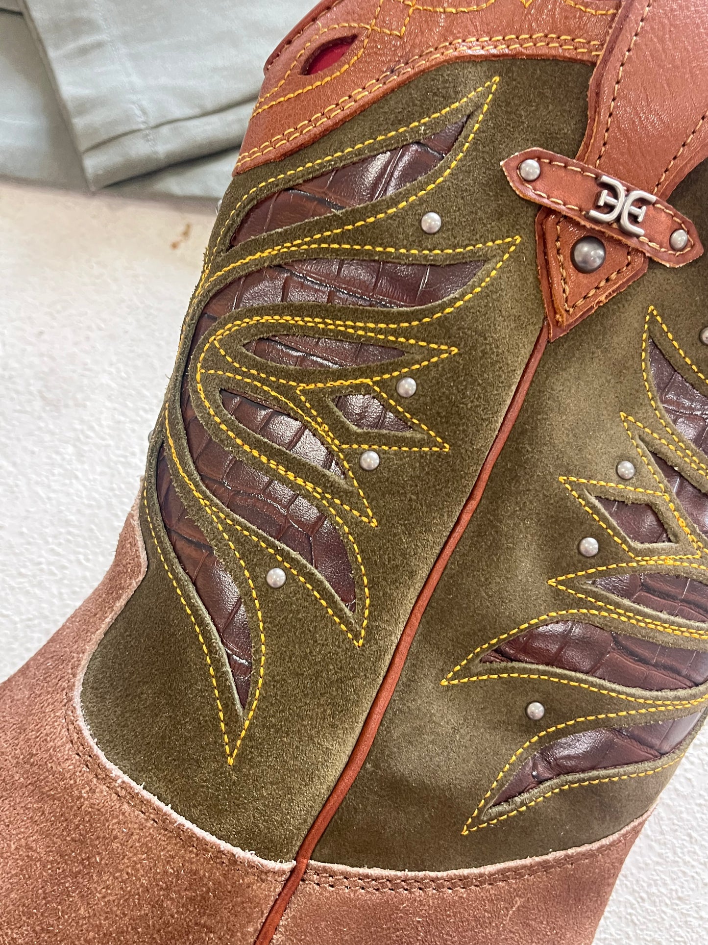 Rylin Olive Boot