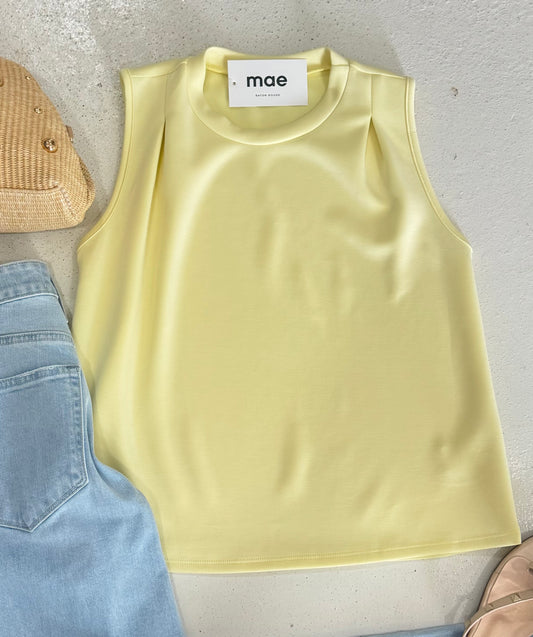 Scuba Pleat Top