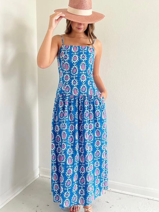Blue Multi Maxi