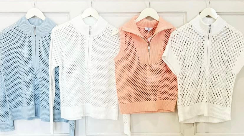 Half Zip Tank Melon