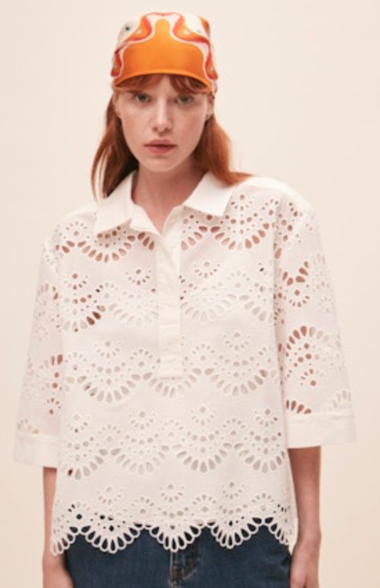 Lea woven blouse