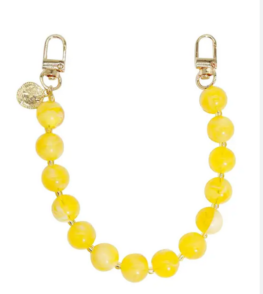 Yellow Phone/Bag Chain