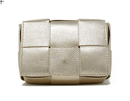 Gold Weave Crossbody