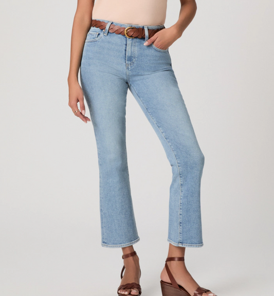 Mason Crop Boot Denim- Divine