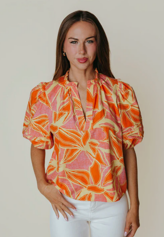 Alix Caldera Blooms Top