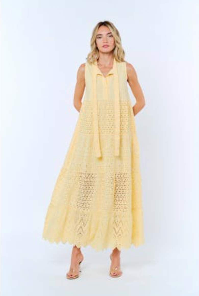 Eyelet Lace Maxi