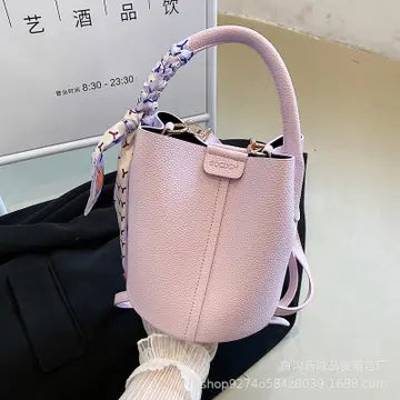 Purple crossbody bag